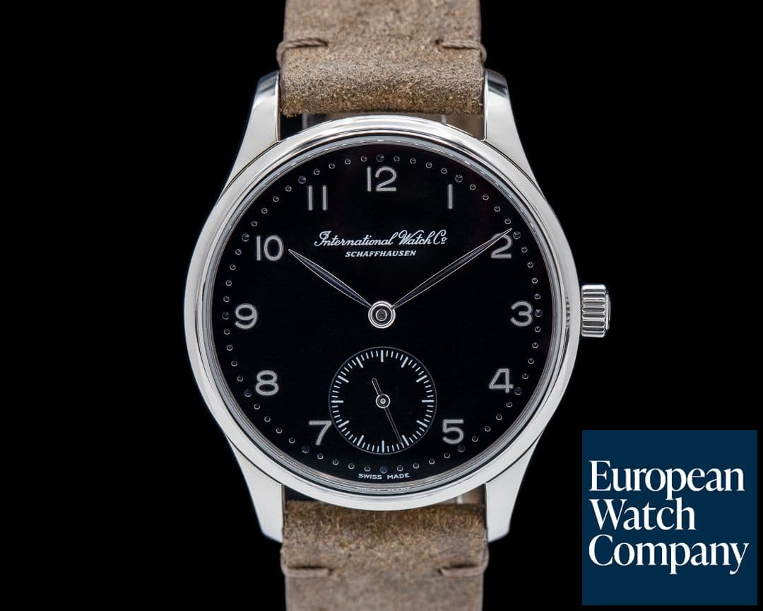Image of IWC Portuguese 3531 Black Dial RARE