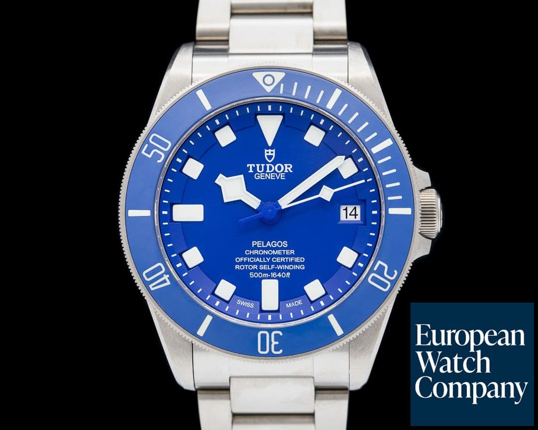 Image of Tudor Pelagos Blue Dial 25600TB Titanium