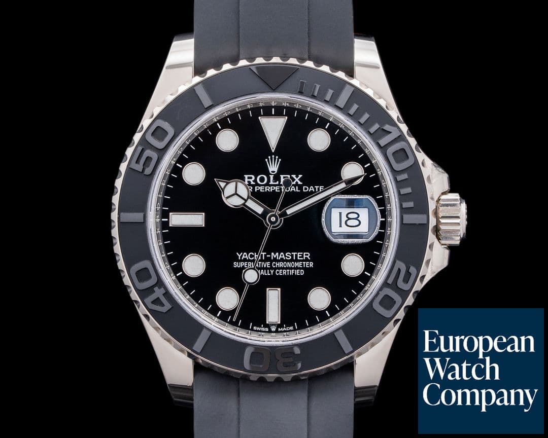 Image of Rolex Yacht Master 226659 18K White Gold / Rubber 42MM