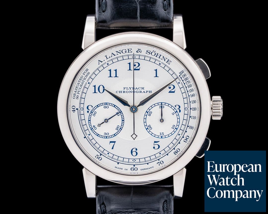 Image of A. Lange and Sohne 1815 Chronograph 414.026 18K White Gold BOUTIQUE