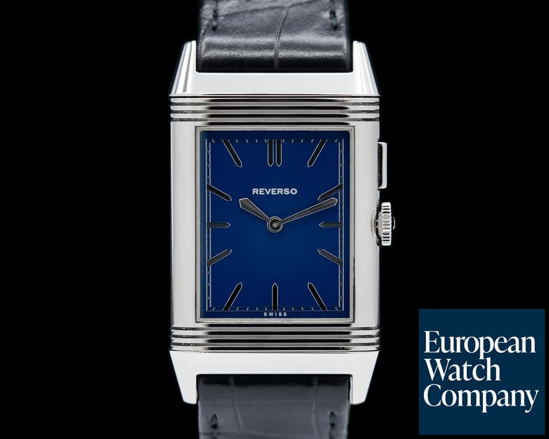 Image of Jaeger LeCoultre Grande Reverso Ultra Thin Duoface Bleu