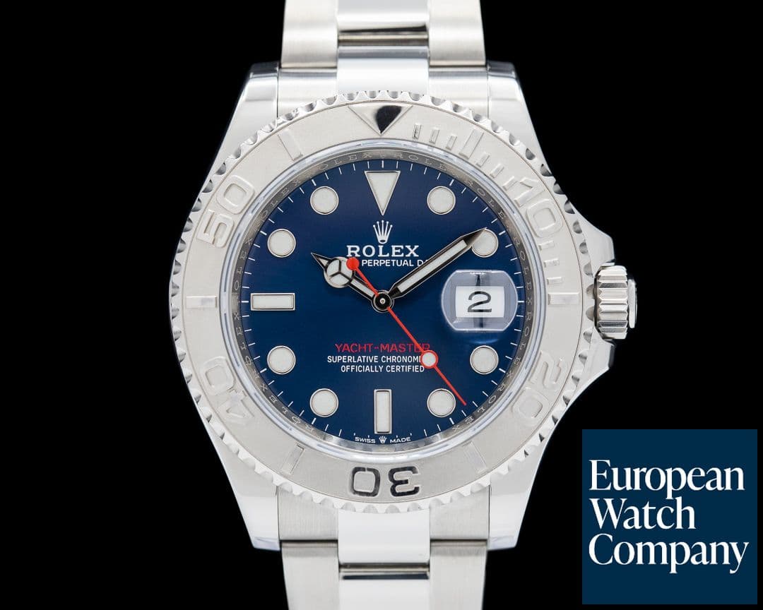 Image of Rolex Yacht Master 126622 SS Blue Dial / Platinum Bezel