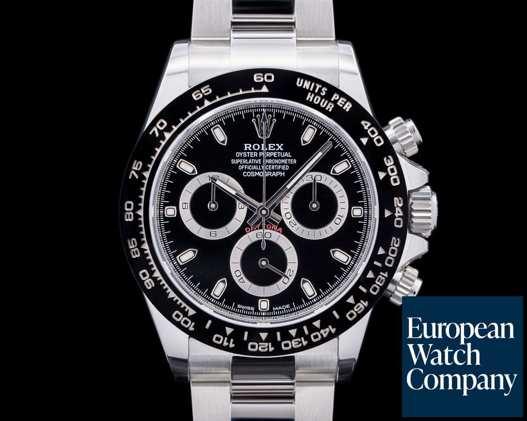 Image of Rolex Daytona 116500 Ceramic Bezel SS / Black Dial UNWORN