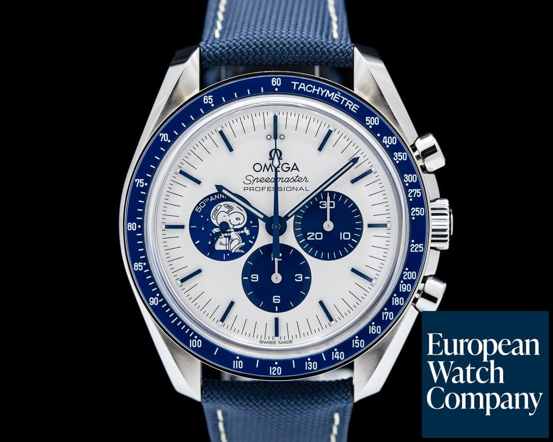 Image of Omega Speedmaster Silver Snoopy Award 50th Anniversary