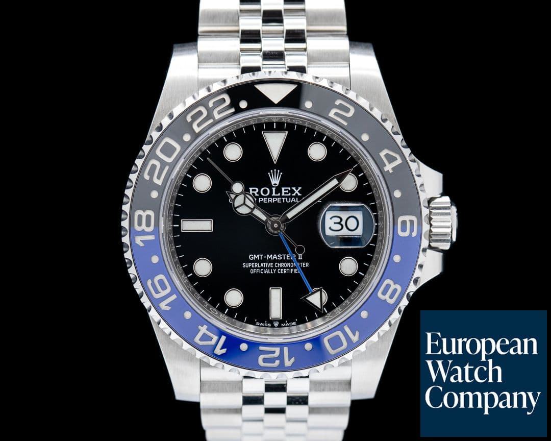 Image of Rolex GMT Master II 126710BLNR Ceramic "Batman" SS / Jubilee