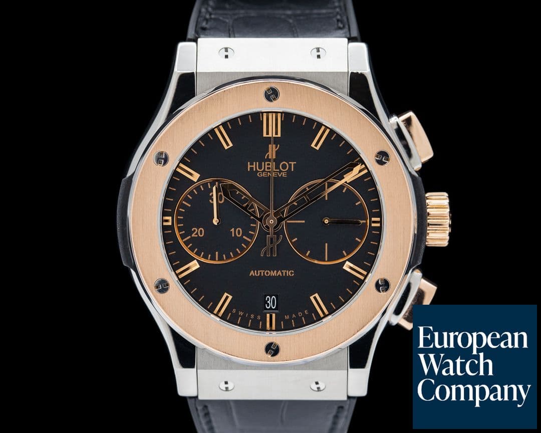 Image of Hublot Classic Fusion Chronograph Titanium King Gold 45MM