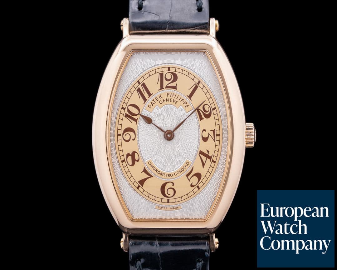 Image of Patek Philippe Chronometro Gondolo 5098R 18K Rose Gold