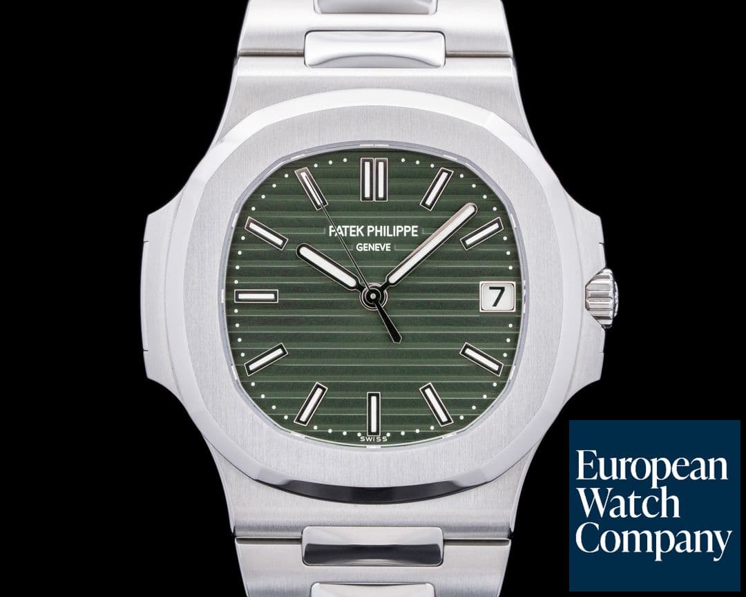 Image of Patek Philippe 5711 Green Olive Dial 5711/1A-014 SS