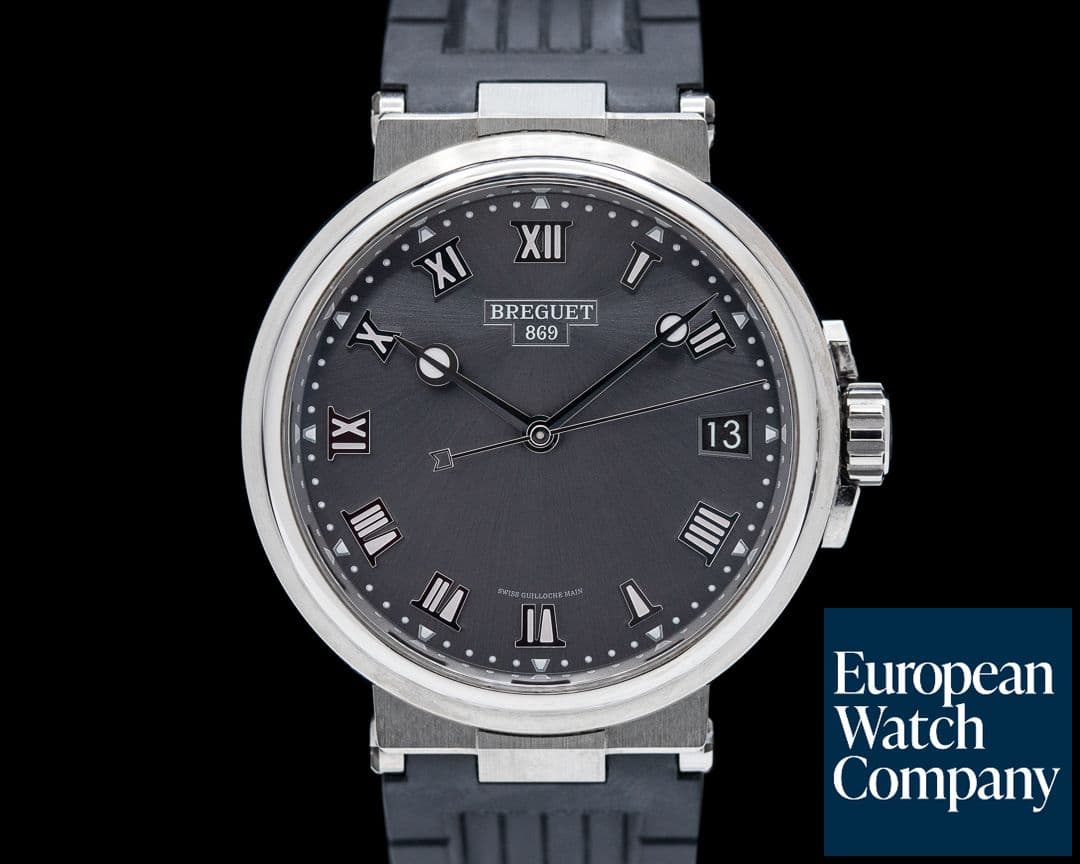 Image of Breguet Marine Automatic 5517 Titanium / Strap