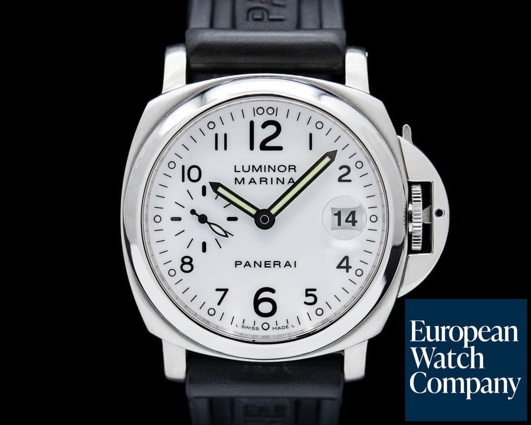 Image of Panerai Luminor Marina SS White Dial 40MM