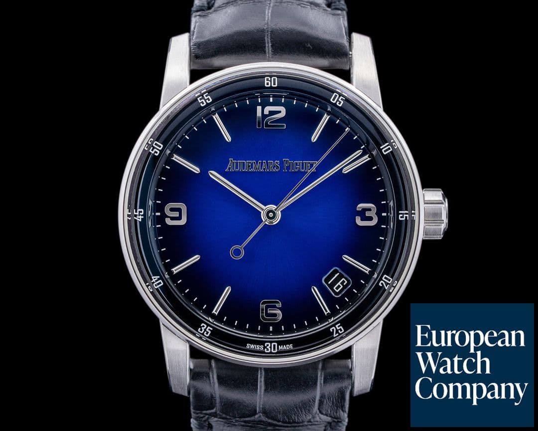 Image of Audemars Piguet Code 11:59 Automatic 18k White Gold / Blue Dial
