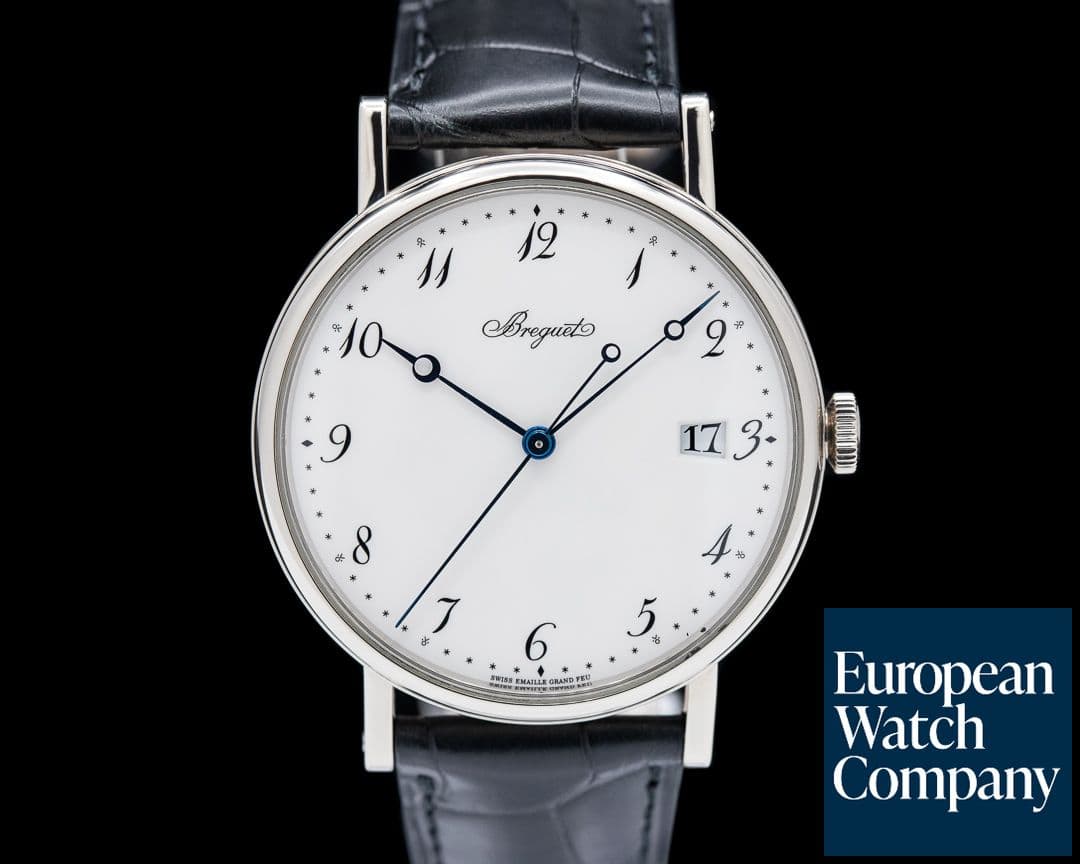 Image of Breguet Classique 5177BB Automatic Enamel Dial 18K White Gold