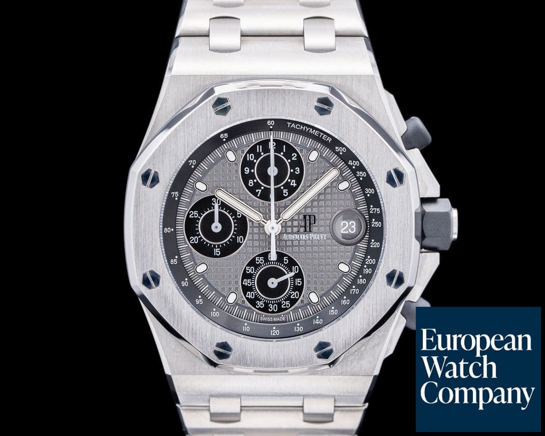 Image of Audemars Piguet Royal Oak Offshore 26238TI Grey Dial 42mm Titanium