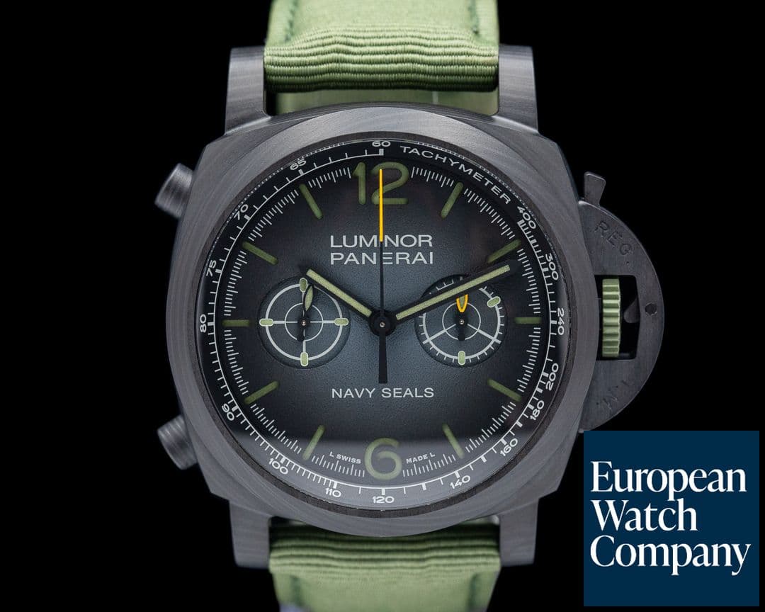 Image of Panerai Luminor 44 Carbotech Navy Seals Chrono
