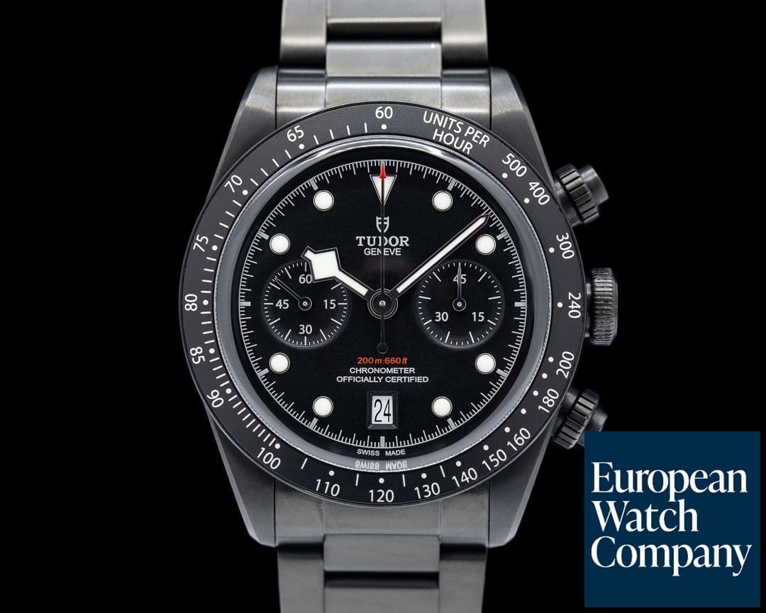 Image of Tudor Heritage Black Bay Chronograph Dark 79360DK Limited