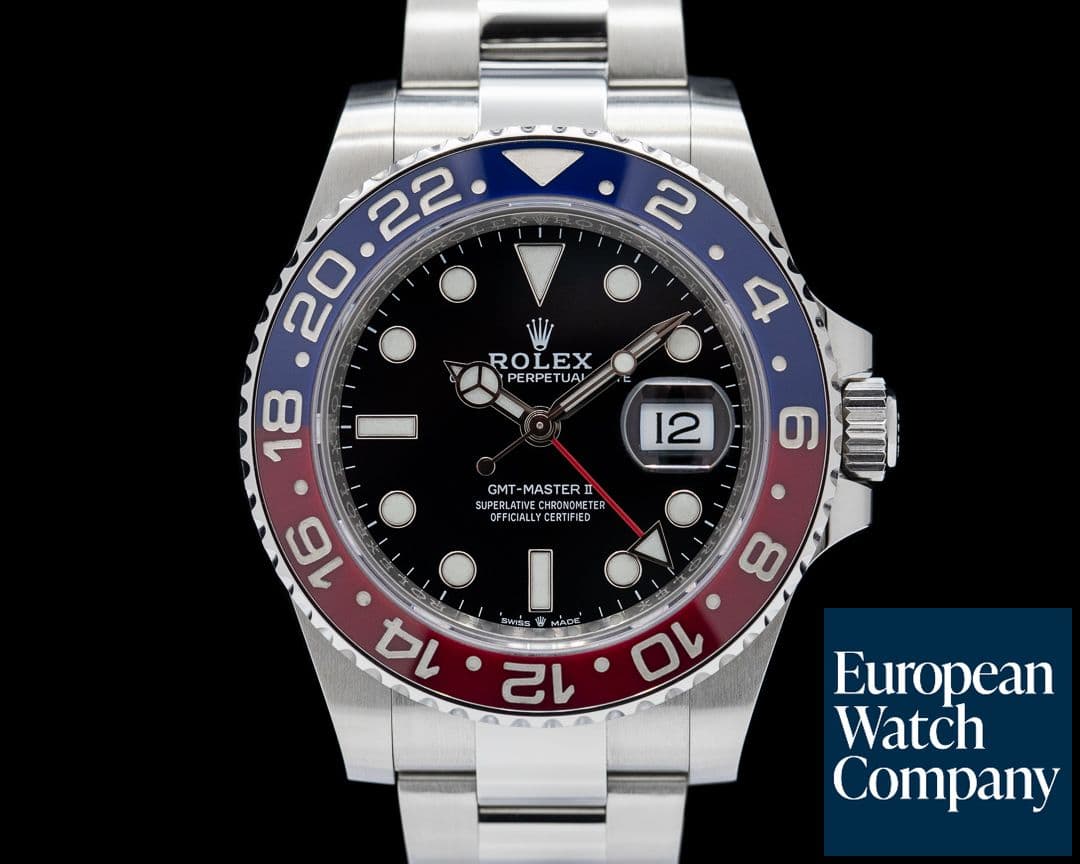 Image of Rolex GMT Master II Ceramic 126710BLRO "Pepsi" SS / Oyster