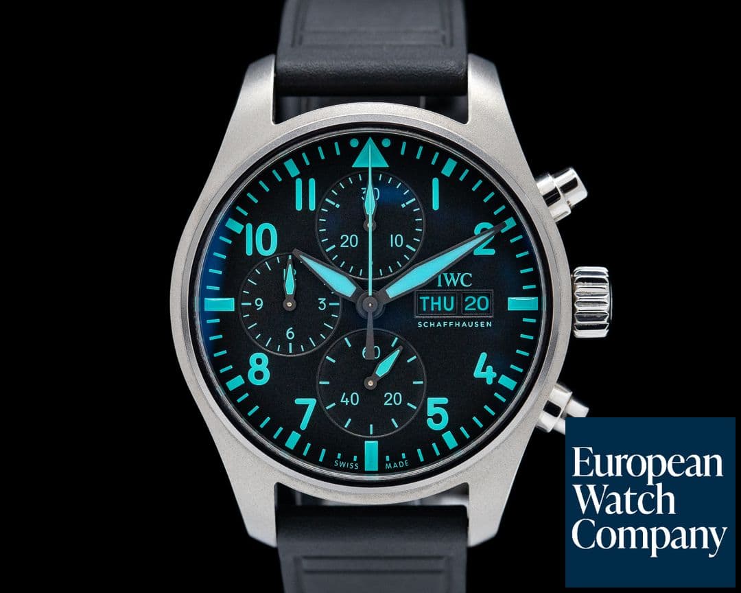 Image of IWC Pilots Watch Chronograph "Mercedes-AMG Petronas Formula One Team" 2024