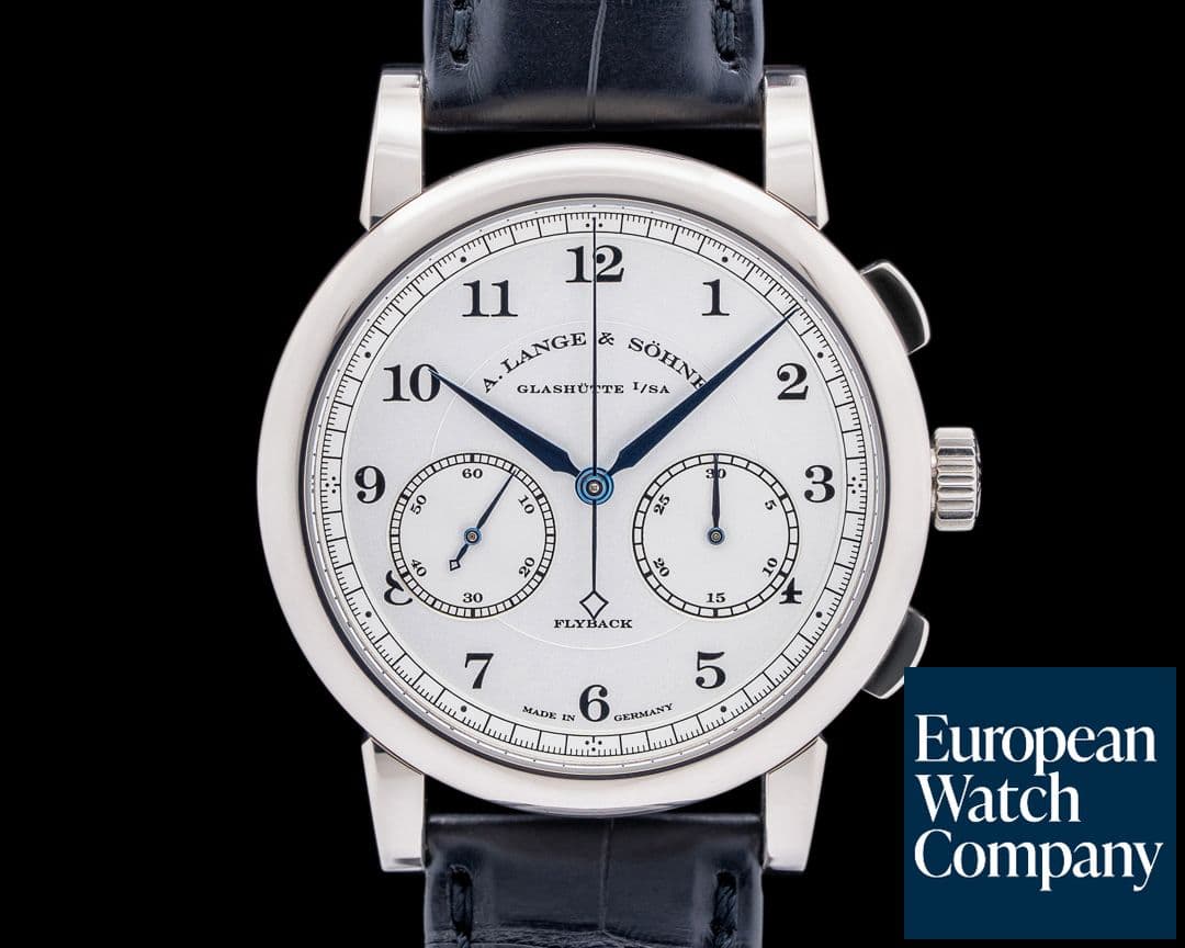 Image of A. Lange and Sohne 1815 Chronograph 402.026 18K White Gold