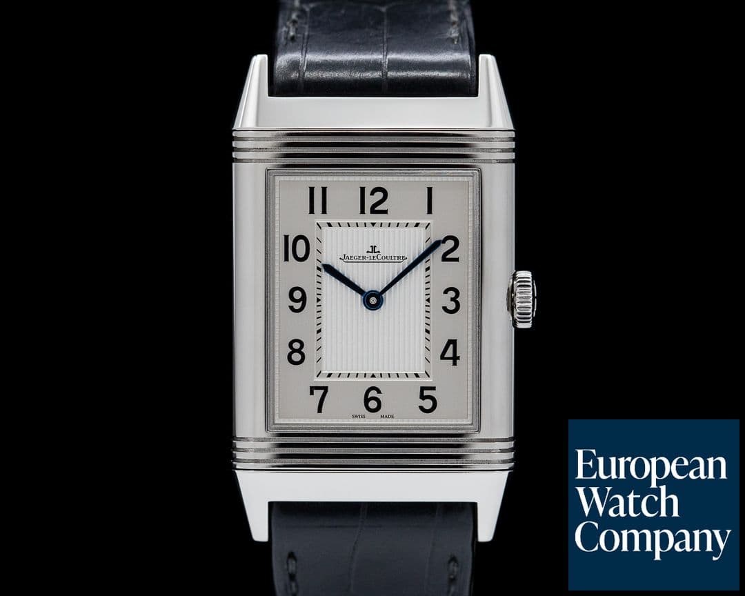 Image of Jaeger LeCoultre Grande Reverso Ultra Thin Silver Dial SS