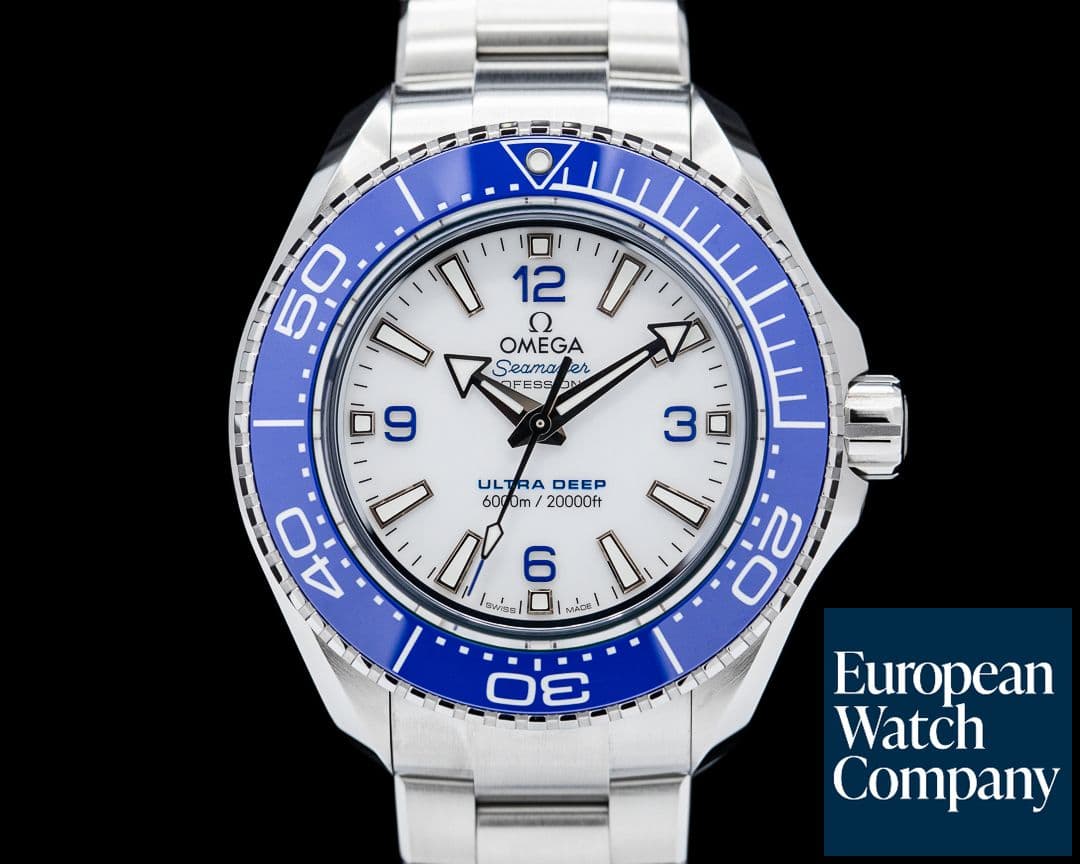 Image of Omega Seamaster Planet Ocean Ultra Deep White Dial SS