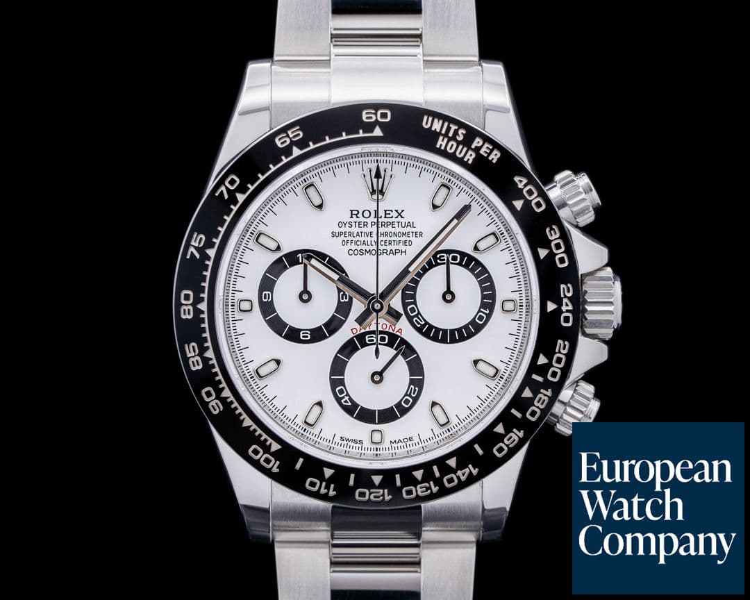 Image of Rolex Daytona 116500 Ceramic Bezel SS / White Dial