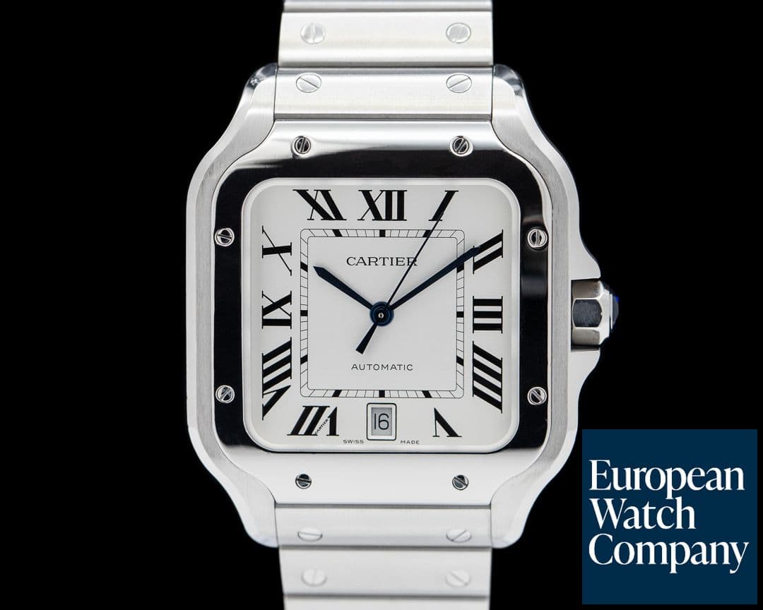 Image of Cartier Santos Large Automatic SS / SS Bracelet