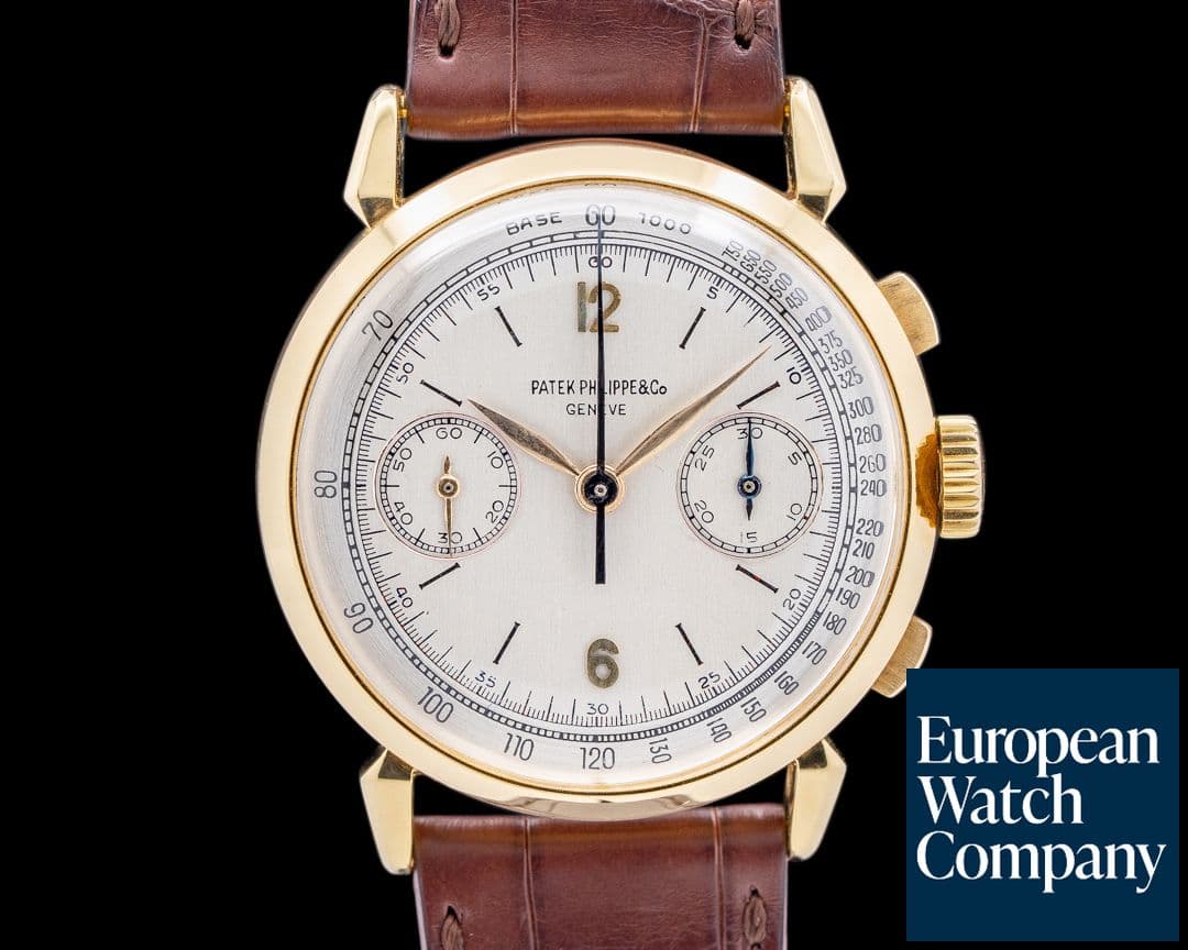 Image of Patek Philippe 1579 Vintage Chronograph 18K Yellow First Series