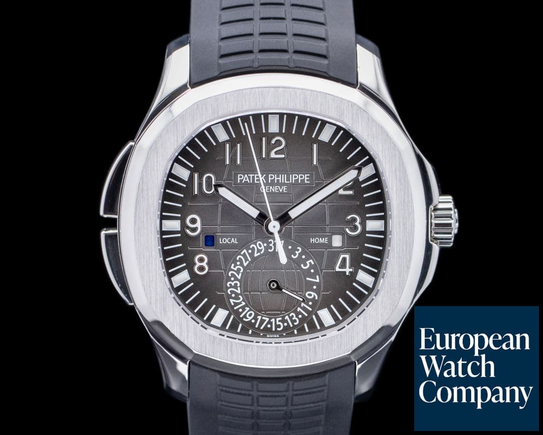 Image of Patek Philippe Aquanaut 5164A Travel Time SS / Rubber