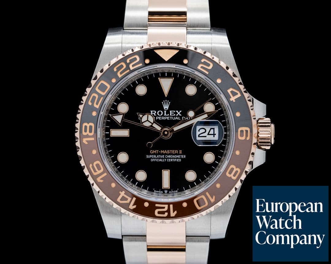 Image of Rolex GMT Master II "Root Beer" SS / 18K Everose