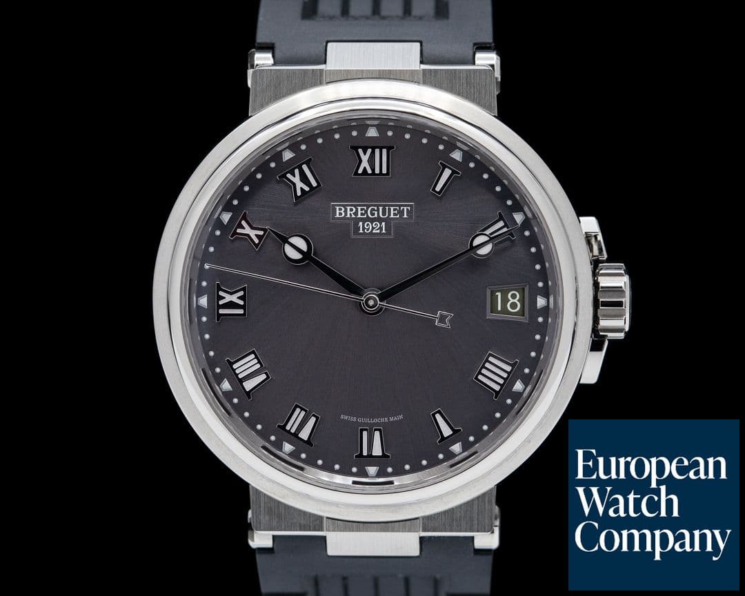 Image of Breguet Marine Automatic 5517 Titanium / Strap