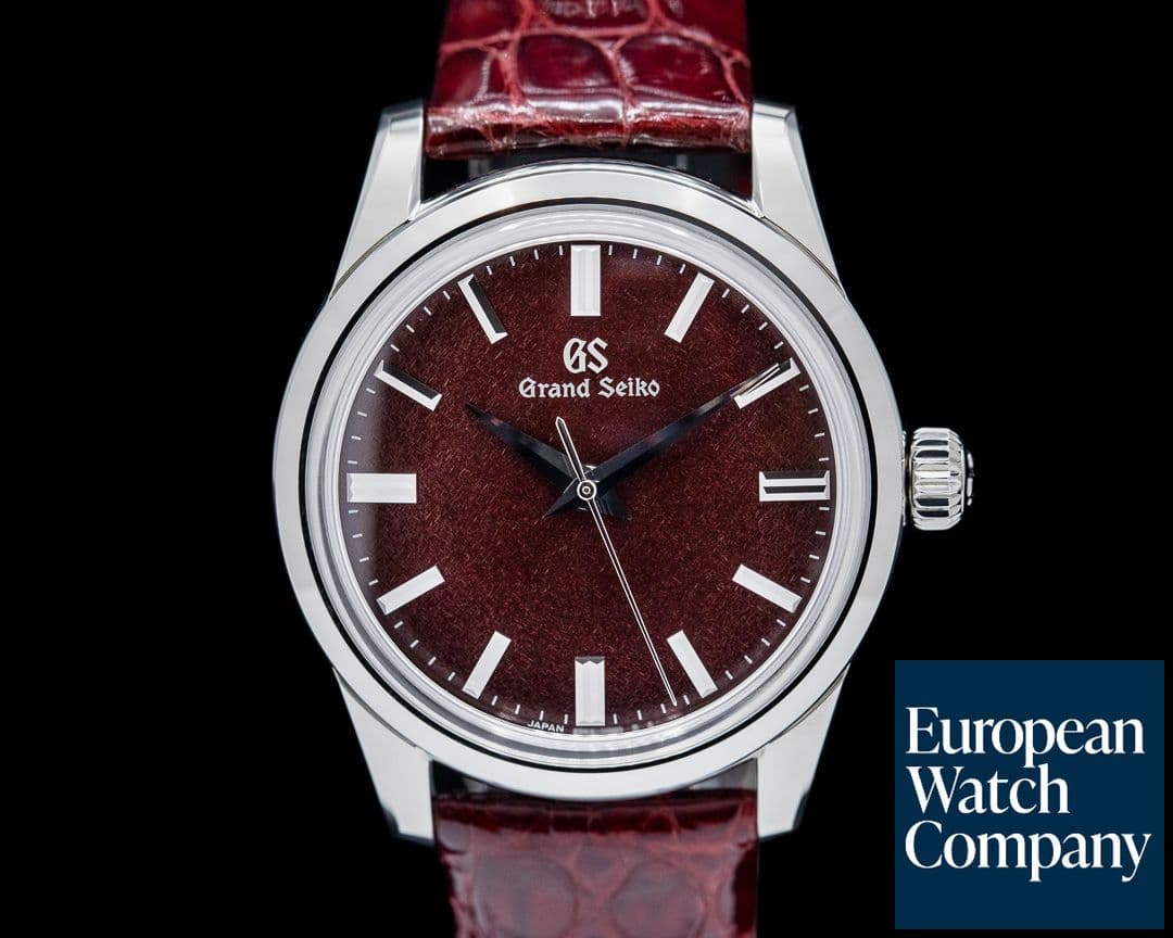 Image of Grand Seiko Elegance Collection Bugundy SS
