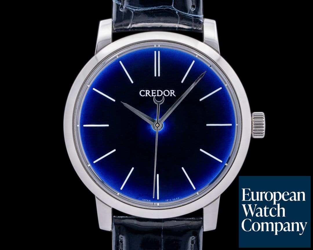 Image of Credor Eichi II GBLT997 Platinum Blue Dial