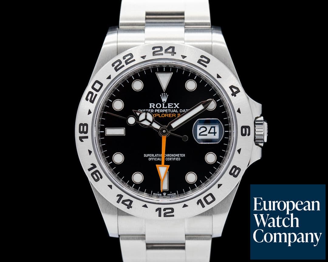 Image of Rolex Explorer II 226570 Black Dial SS