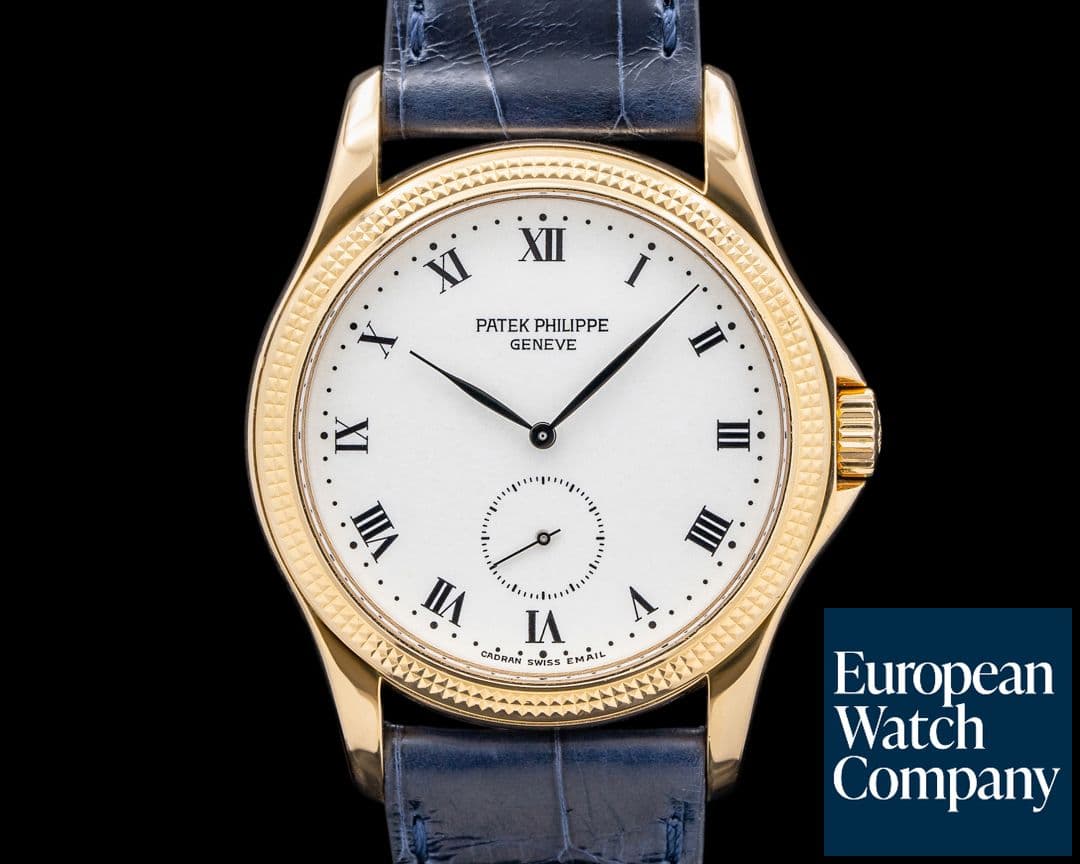 Image of Patek Philippe Calatrava 5115 Enamel Dial 18K Yellow Gold