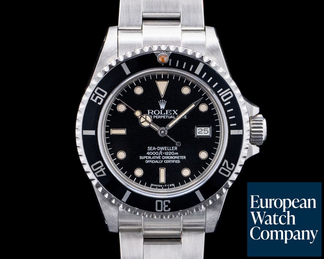 Image of Rolex Vintage 16660 Sea Dweller Circa 1987 NICE PATINA
