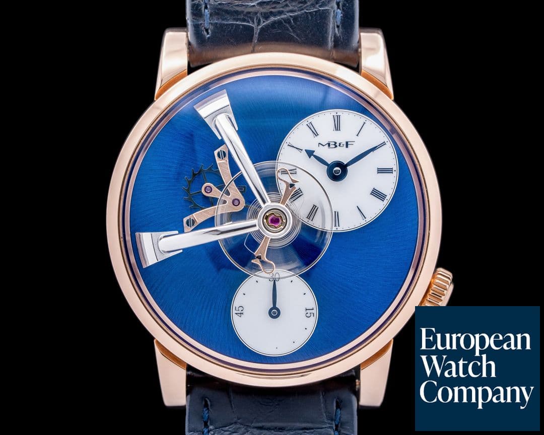 Image of MB&F LM101 Legacy Machine Rose Gold / Blue Dial