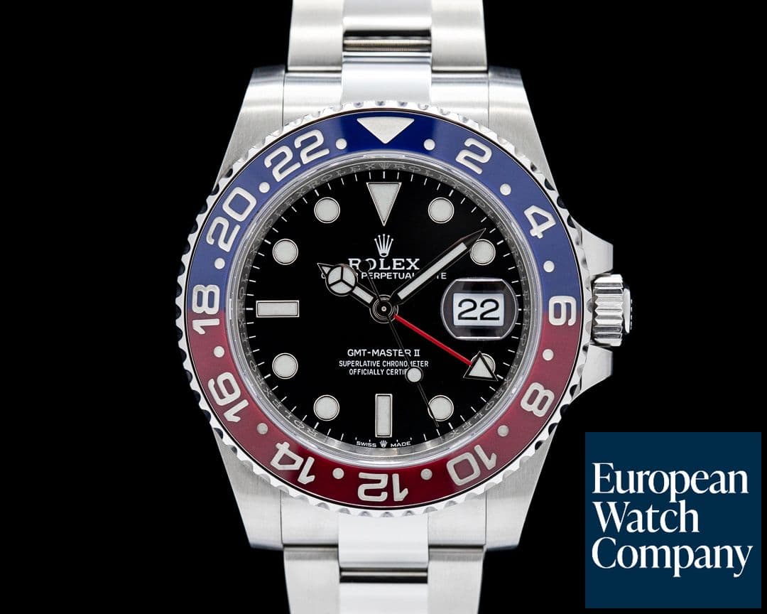 Image of Rolex GMT Master II Ceramic 126710BLRO "Pepsi" SS
