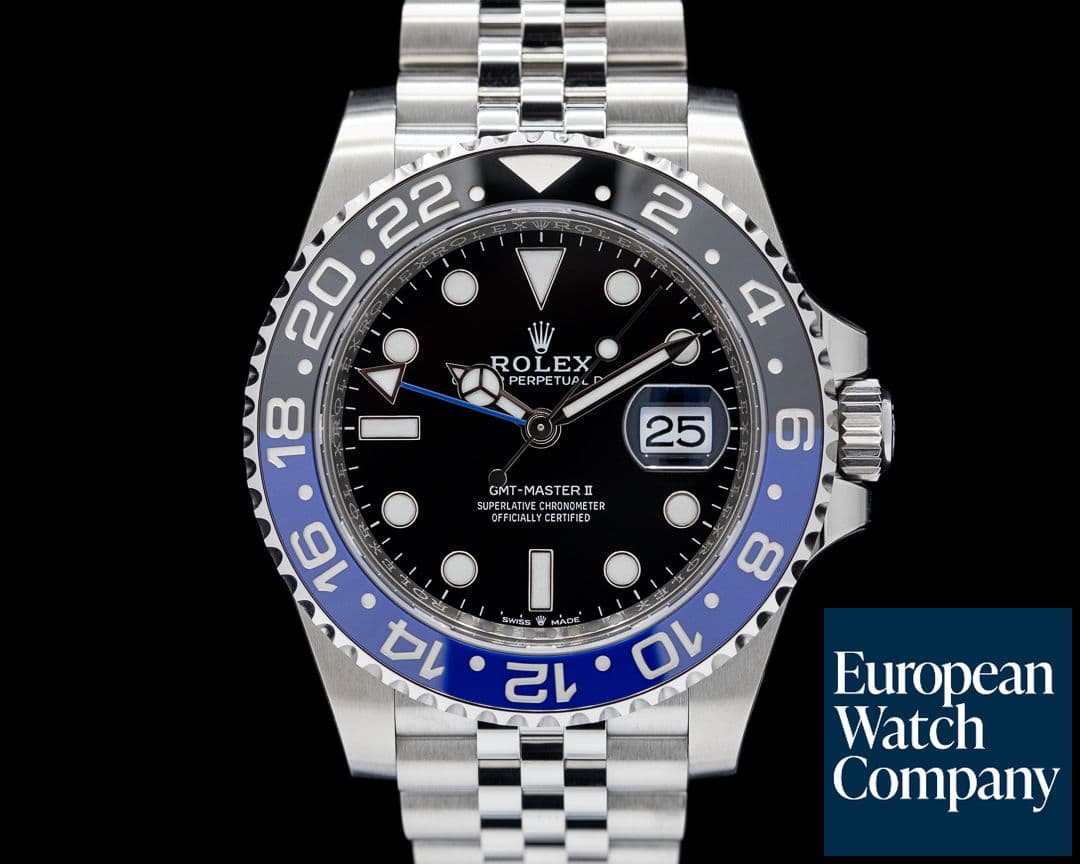 Image of Rolex GMT Master II 126710BLNR Ceramic "Batman" Jubilee UNWORN