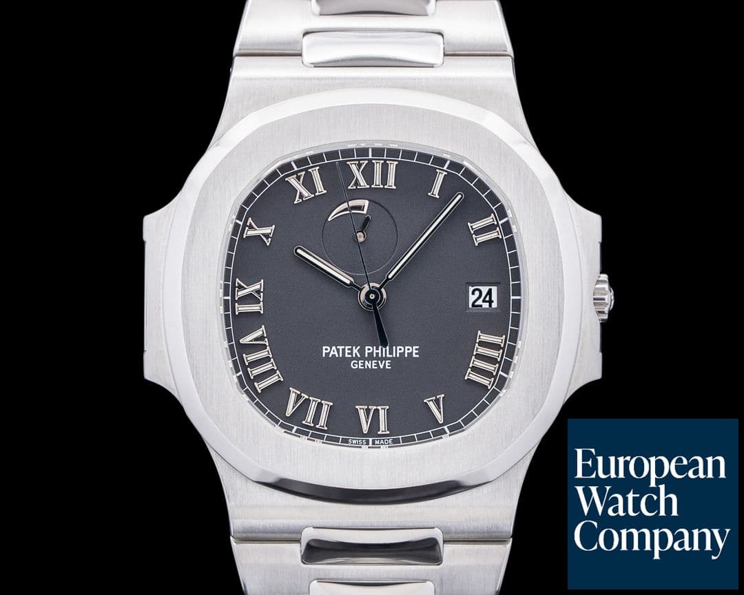 Image of Patek Philippe Nautilus 3710 "Comet" SS Black Dial