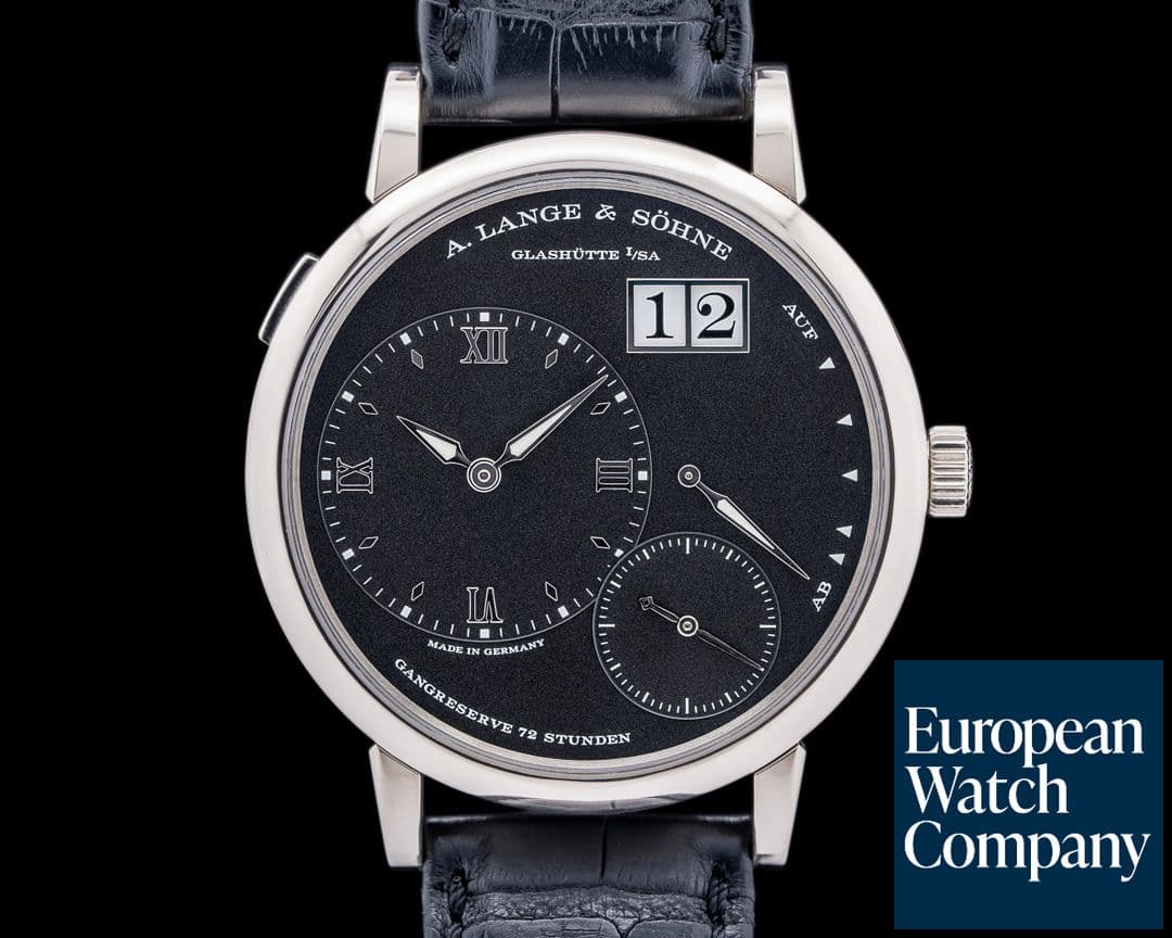 Image of A. Lange and Sohne Grand Lange 1 117.028 Black Dial