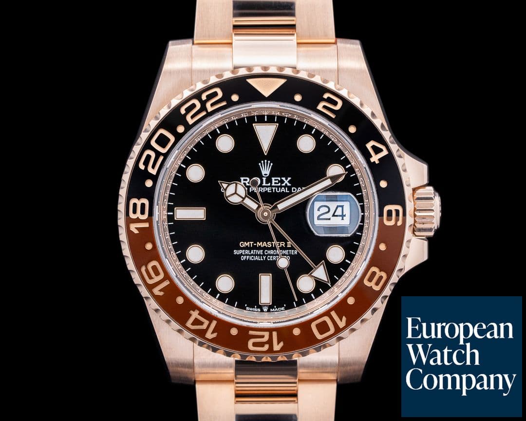Image of Rolex GMT Master II 126715 18K Everose Ceramic