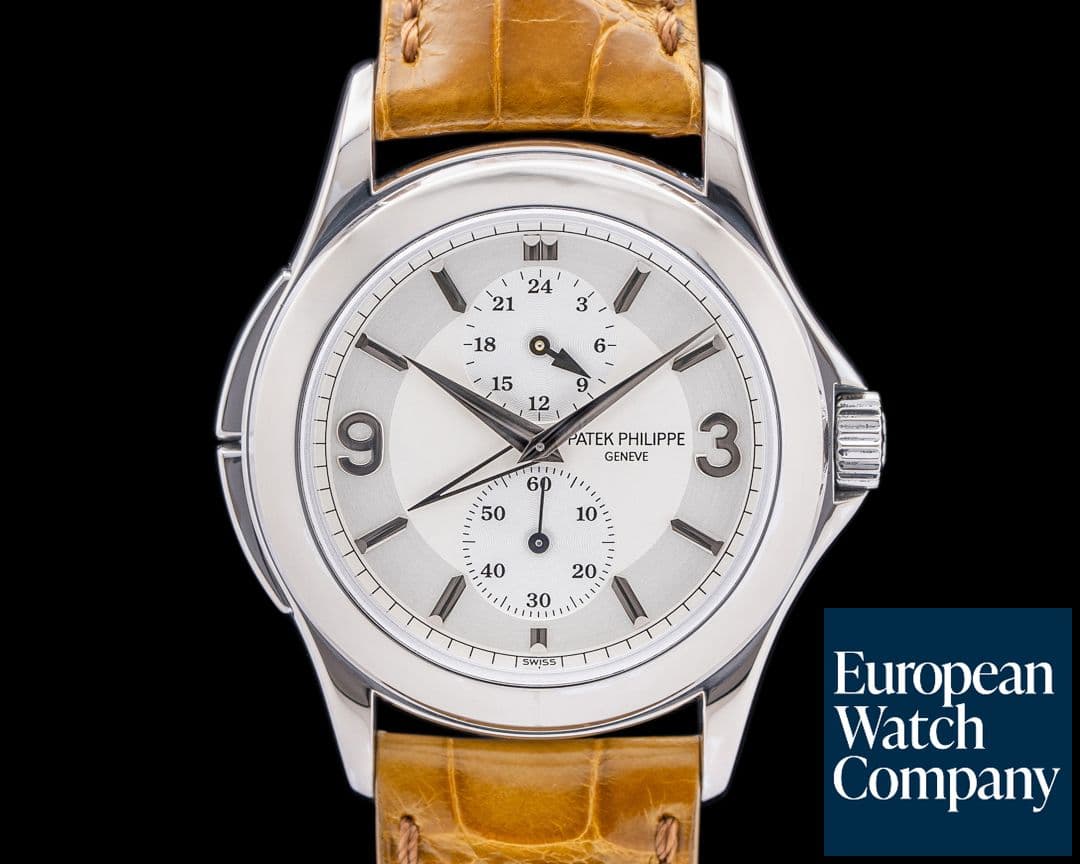 Image of Patek Philippe Travel Time 18K White Gold