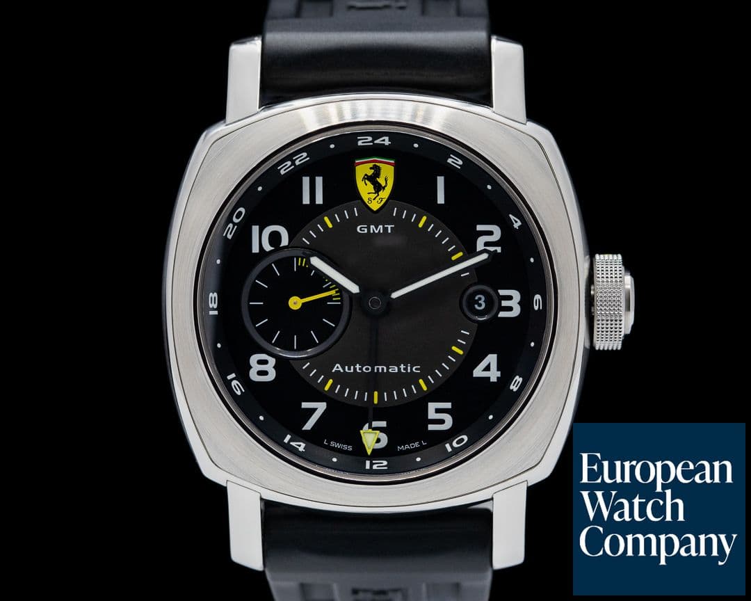 Image of Panerai Scuderia Ferrari GMT Black Dial