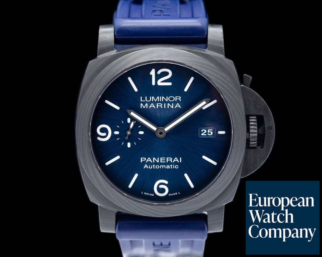Image of Panerai Luminor Marina Carbotech Blue Notte