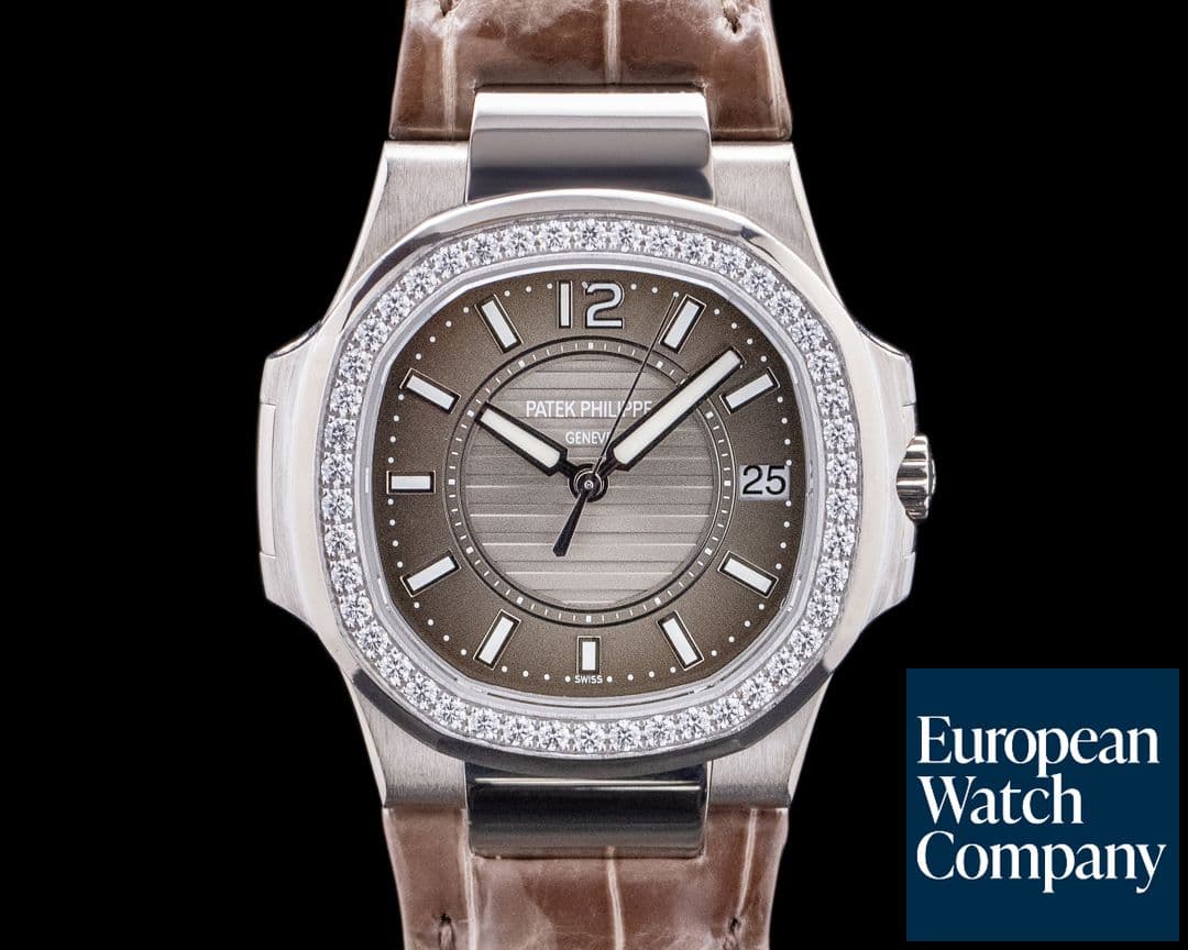 Image of Patek Philippe Nautilus Ladies 7010 G 18K White Gold / Diamonds