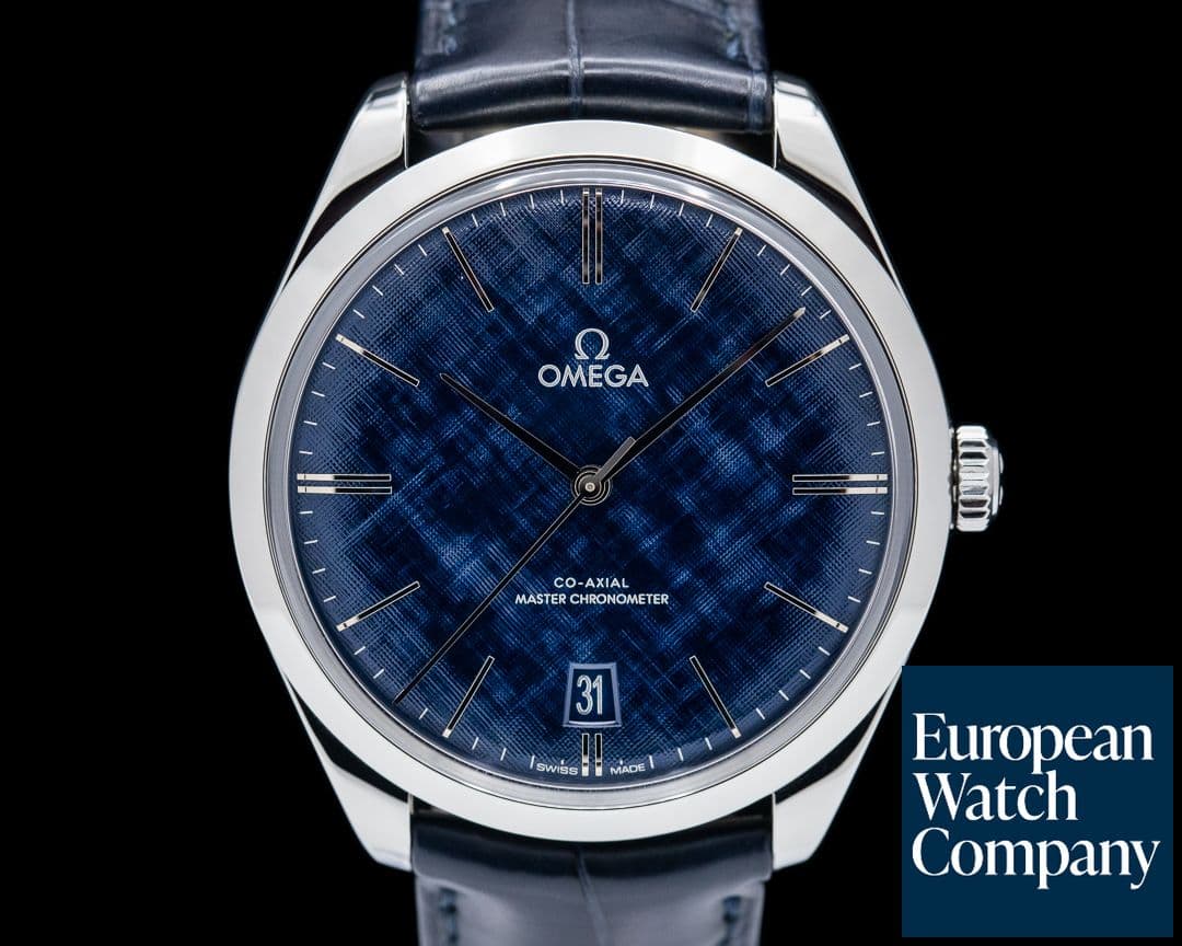 Image of Omega DeVille Tresor Co-Axial Master Chronometer Blue Dial SS