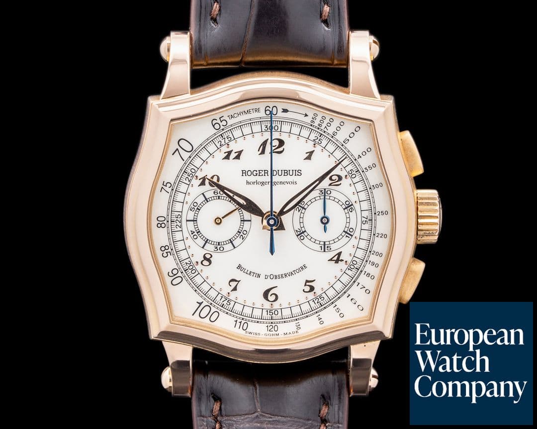 Image of Roger Dubuis Sympathie S37 18K Rose Gold Chronograph RARE
