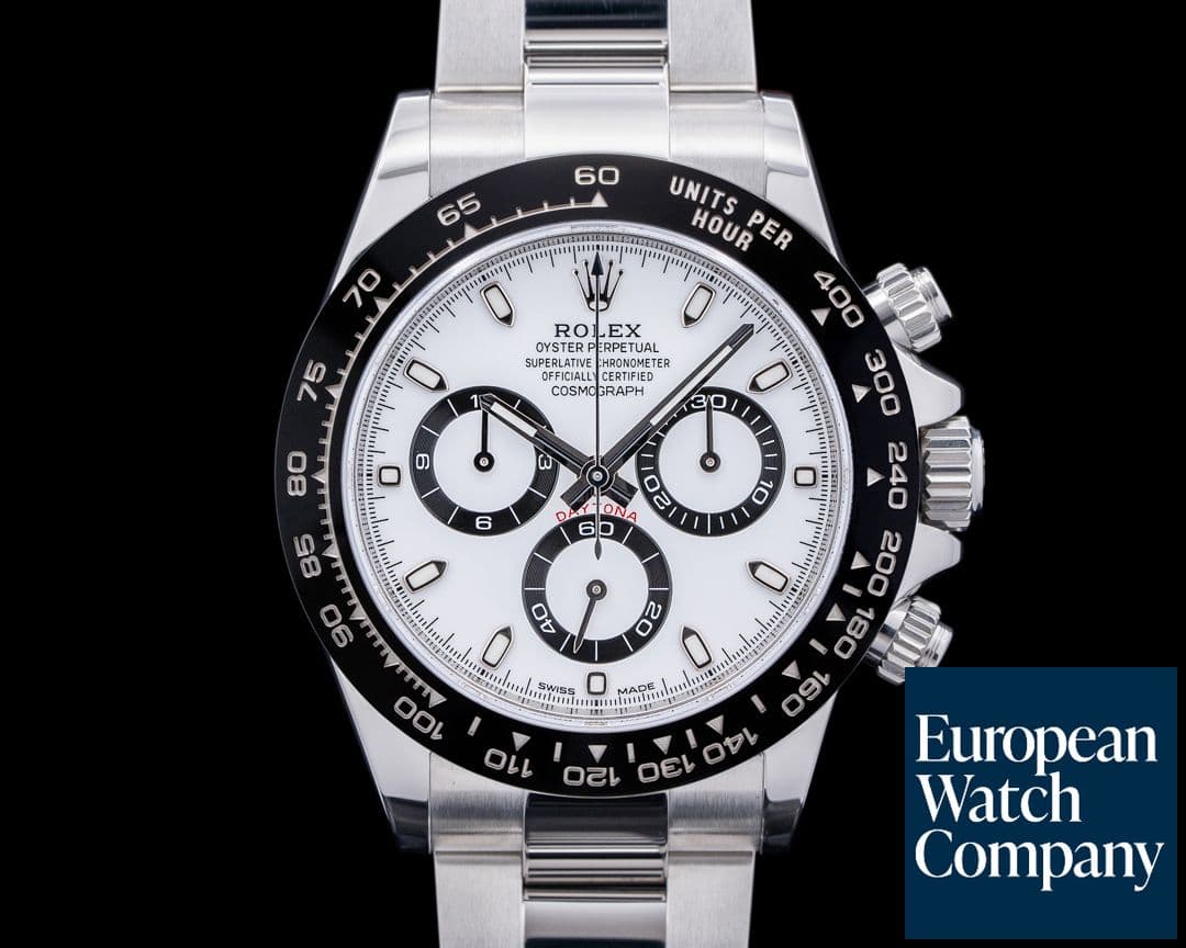 Image of Rolex Daytona 116500 Ceramic Bezel SS / White Dial