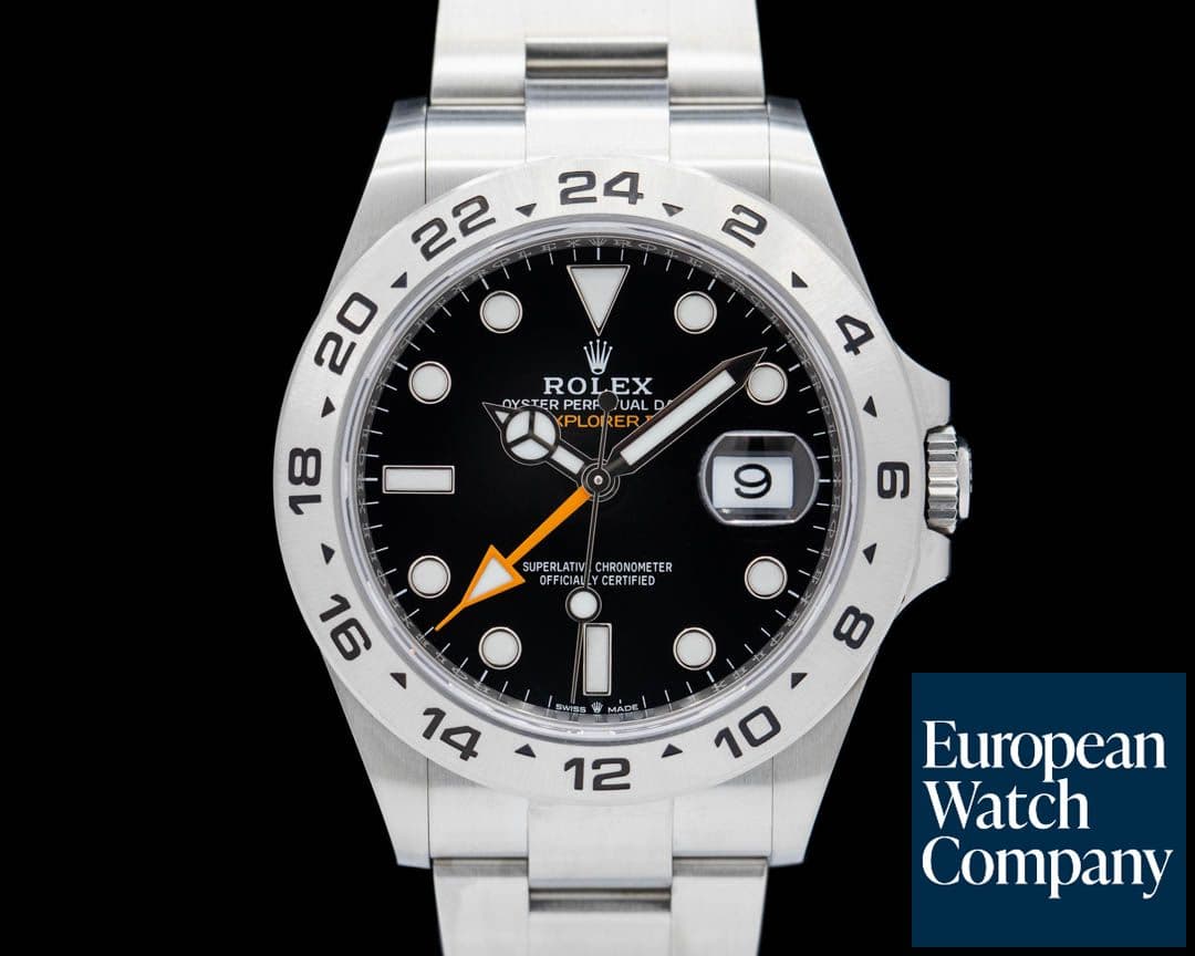 Image of Rolex Explorer II 226570 Black Dial SS 2024