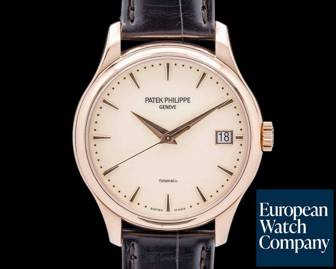 Image of Patek Philippe Calatrava 5227R Automatic 18K Rose Gold "TIFFANY & CO"